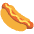 Hot Dog Emoji from Noto Emoji Set