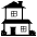 House Emoji from EmojiTwo Black Set