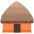 Hut Emoji from Noto Emoji Set