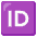 Id Button Emoji from Noto Emoji Set