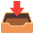 Inbox Tray Emoji from Noto Emoji Set