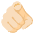 Index Pointing At The Viewer Light Skin Tone Emoji from Noto Emoji Set