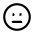 Indifferent Circle Icon from Mynaui Line Set