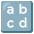 Input Latin Lowercase Emoji from Noto Emoji Set