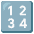 Input Numbers Emoji from Noto Emoji Set