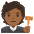Judge Medium Dark Skin Tone Emoji from Noto Emoji Set