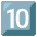 Keycap 10 Emoji from Noto Emoji Set