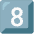 Keycap Digit Eight Emoji from Noto Emoji Set