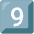 Keycap Digit Nine Emoji from Noto Emoji Set