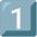 Keycap Digit One Emoji from Noto Emoji Set