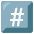 Keycap Number Sign Emoji from Noto Emoji Set