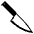 Kitchen Knife Emoji from EmojiTwo Black Set