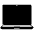 Laptop Emoji from EmojiTwo Black Set