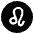 Leo Emoji from EmojiTwo Black Set