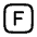 Letter F Square Icon from Mynaui Line Set | Free Download as SVG Vector and Transparent PNG | Streamline icons