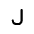 Download free Letter J PNG, SVG vector icon from Mynaui Line set.