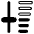 Level Slider Emoji from EmojiTwo Black Set