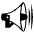 Loudspeaker Emoji from EmojiTwo Black Set