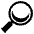Magnifying Glass Tilted Right Emoji from EmojiTwo Black Set