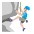 Man Climbing Flat Medium Light Emoji from Fluent Emoji Flat Set