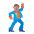 Man Dancing Flat Medium Emoji from Fluent Emoji Flat Set