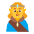 Man Elf Flat Default Emoji from Fluent Emoji Flat Set