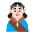 Man Elf Flat Light Emoji from Fluent Emoji Flat Set