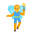 Man Fairy Flat Default Emoji from Fluent Emoji Flat Set