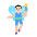 Man Fairy Flat Light Emoji from Fluent Emoji Flat Set