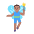 Man Fairy Flat Medium Emoji from Fluent Emoji Flat Set