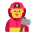 Man Firefighter Flat Default Emoji from Fluent Emoji Flat Set