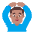 Man Gesturing Ok Flat Medium Emoji from Fluent Emoji Flat Set