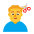 Man Getting Haircut Flat Default Emoji from Fluent Emoji Flat Set