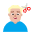 Man Getting Haircut Flat Medium Light Emoji from Fluent Emoji Flat Set