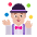 Man Juggling Flat Medium Light Emoji from Fluent Emoji Flat Set
