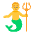 Man Merpeople Flat Default Emoji from Fluent Emoji Flat Set