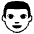 Man Emoji from EmojiTwo Black Set