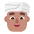 Man Wearing Turban Flat Medium Emoji from Fluent Emoji Flat Set