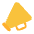 Megaphone Flat Emoji from Fluent Emoji Flat Set