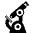 Microscope Emoji from EmojiTwo Black Set