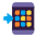 Mobile Phone With Arrow Flat Emoji from Fluent Emoji Flat Set