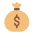 Money Bag Flat Emoji from Fluent Emoji Flat Set