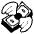 Money With Wings Emoji from EmojiTwo Black Set
