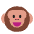 Monkey Face Flat Emoji from Fluent Emoji Flat Set