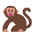Monkey Flat Emoji from Fluent Emoji Flat Set