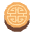 Moon Cake Flat Emoji from Fluent Emoji Flat Set