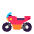 Motorcycle Flat Emoji from Fluent Emoji Flat Set