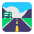 Motorway Flat Emoji from Fluent Emoji Flat Set