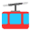 Mountain Cableway Flat Emoji from Fluent Emoji Flat Set