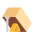 Mouse Trap Flat Emoji from Fluent Emoji Flat Set